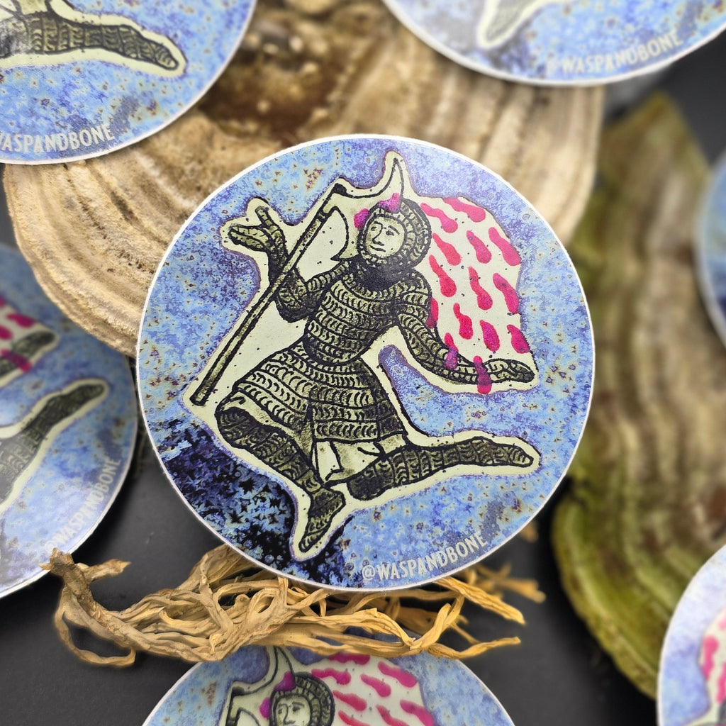 Axe head guy sticker