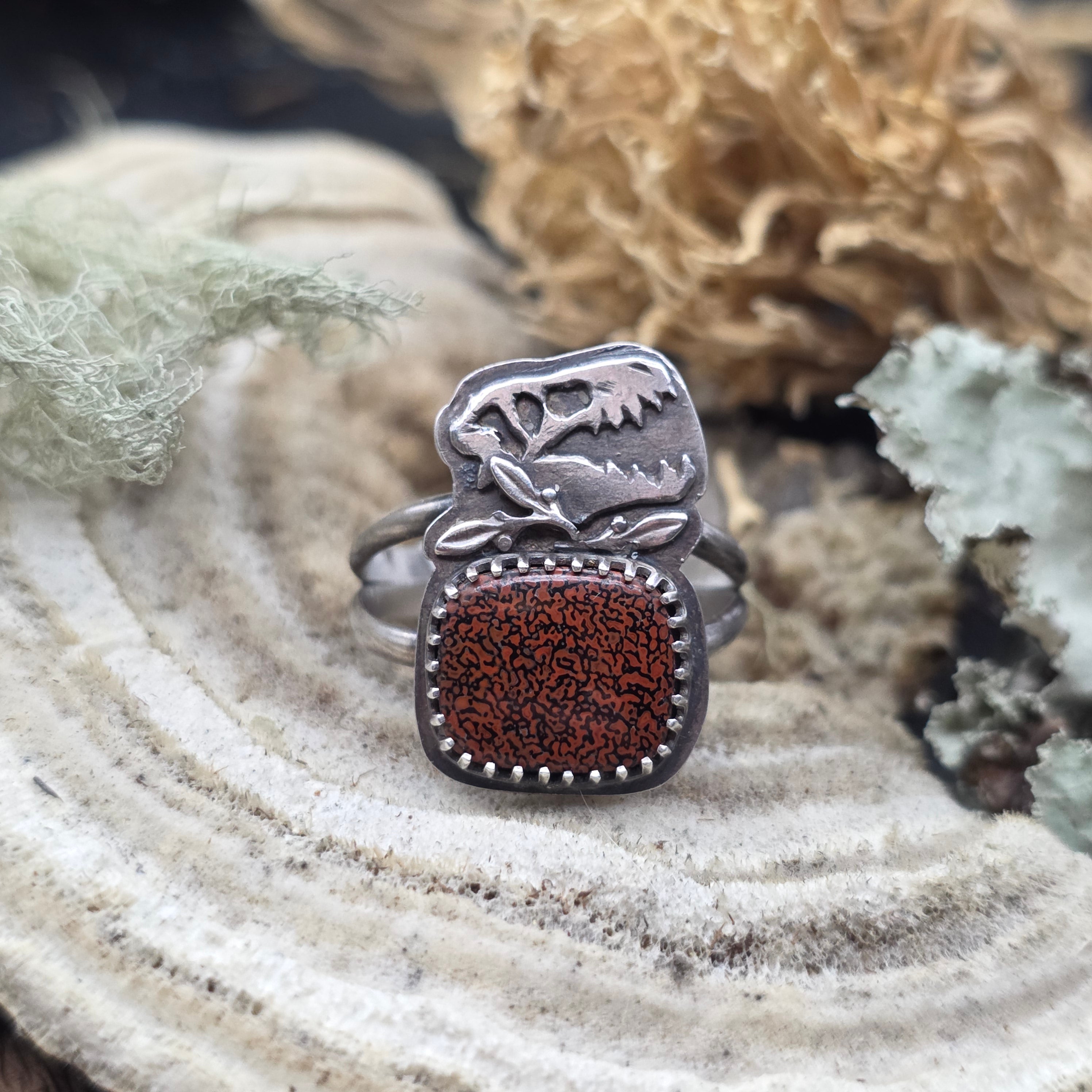 Dino bone ring size 8.5