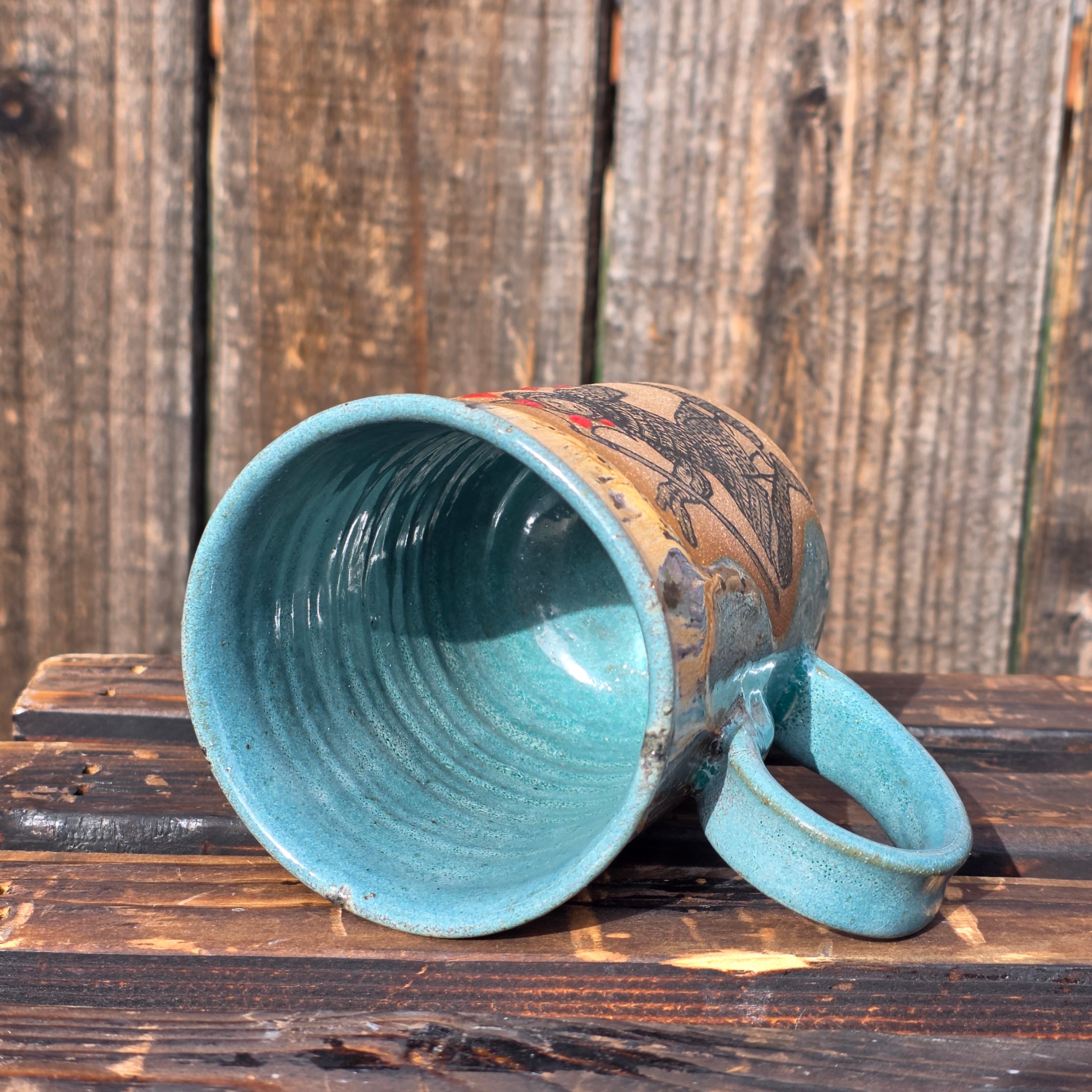 Medieval axe guy mug