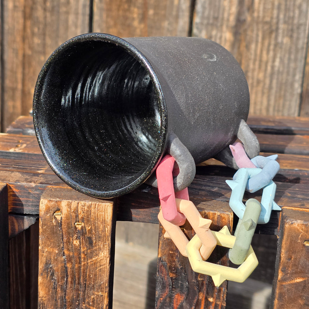 Rainbow chain mug